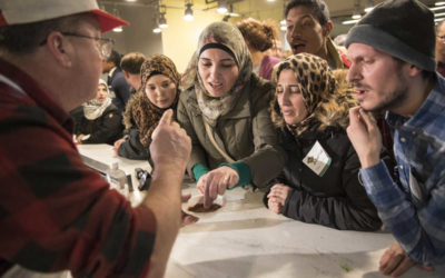 Syrian refugees meet their Lower Northeast neighbors at Reading Terminal Market